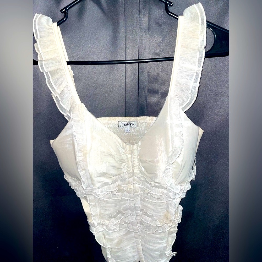 White dressy top